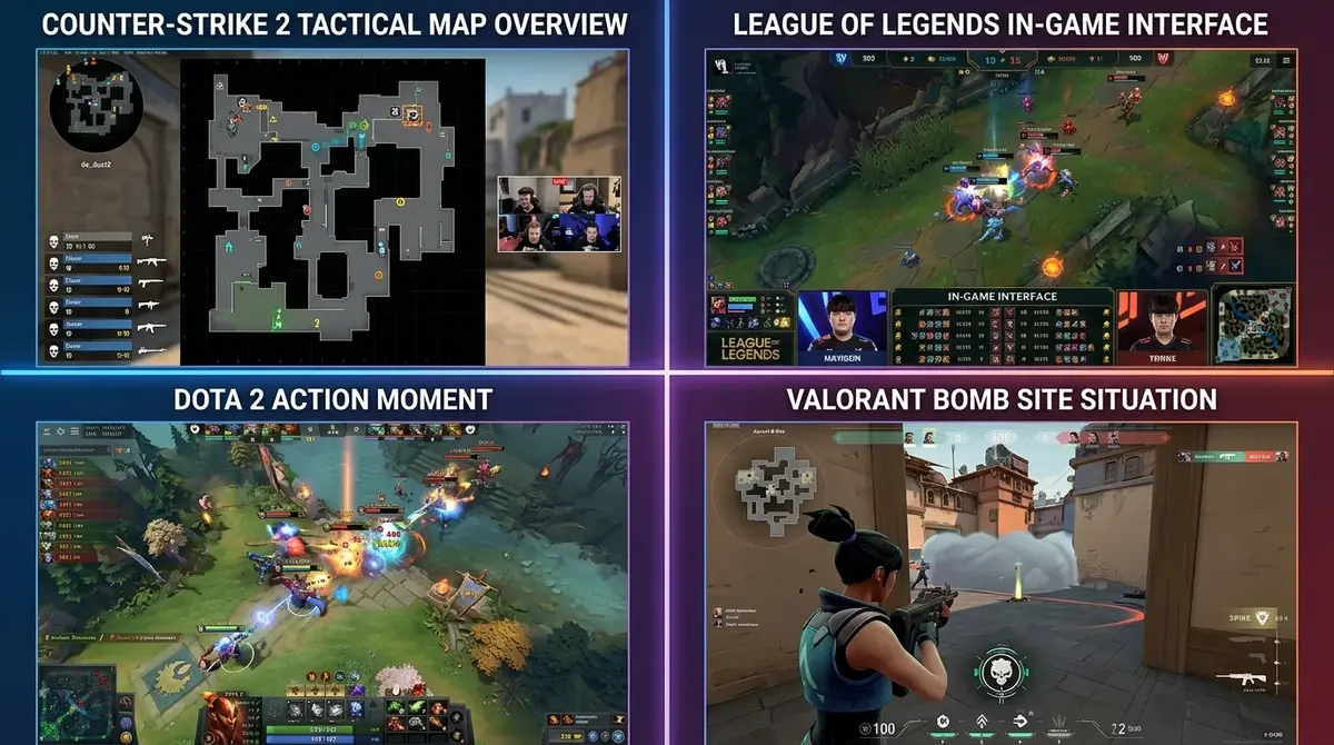 Esports Wettmarktbreite 2026: Titelverfügbarkeit und Wettarten im Anbietervergleich für CS2, LoL und Dota 2