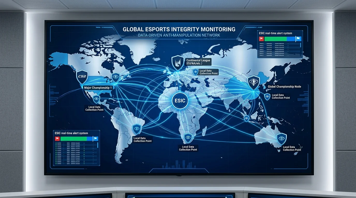 ESIC Esports Integrity Commission – internationale Reichweite und Wettalarm-System für Esport-Manipulation