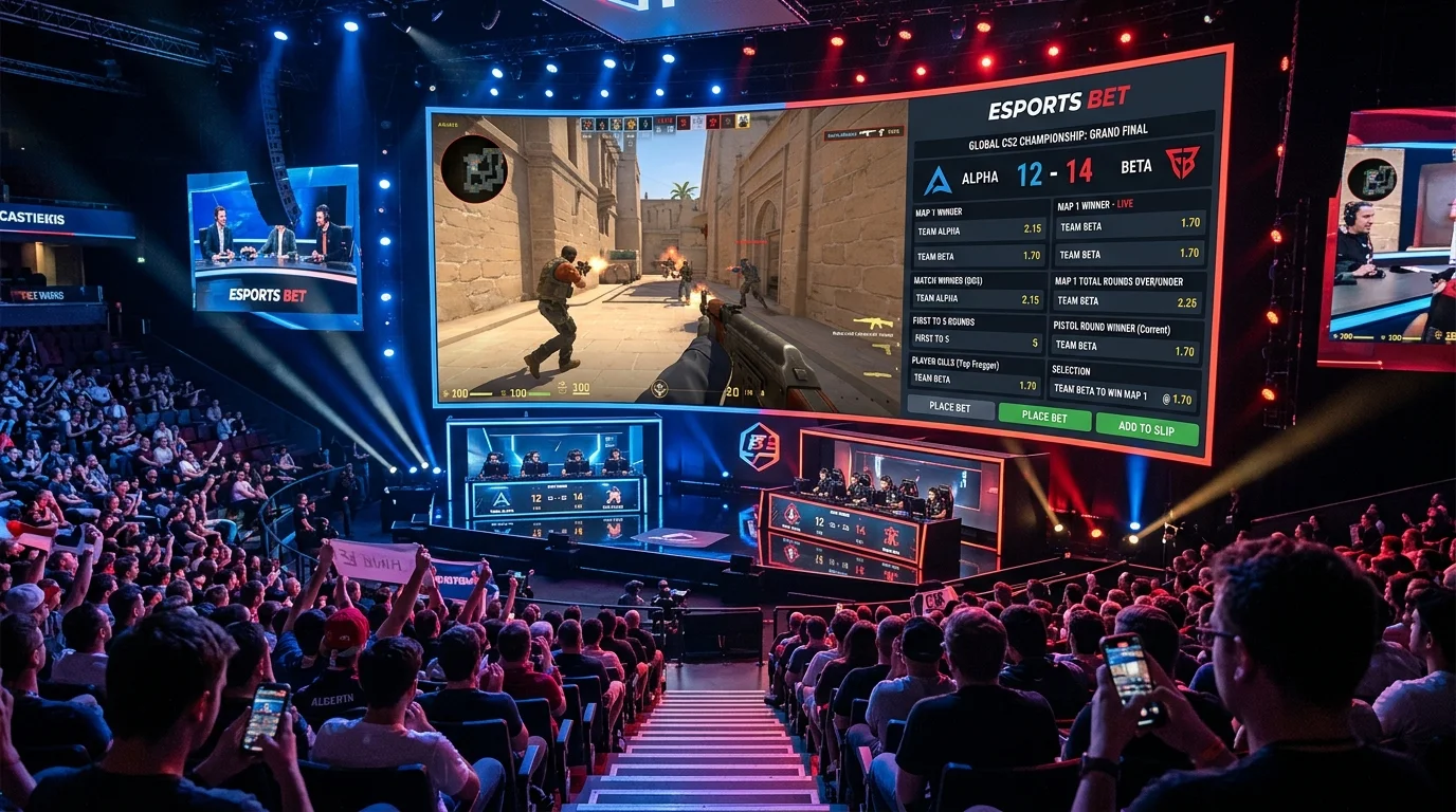 Erste CS2-Wette für Anfänger: Match-Winner auswählen, Quote prüfen und Einsatz festlegen