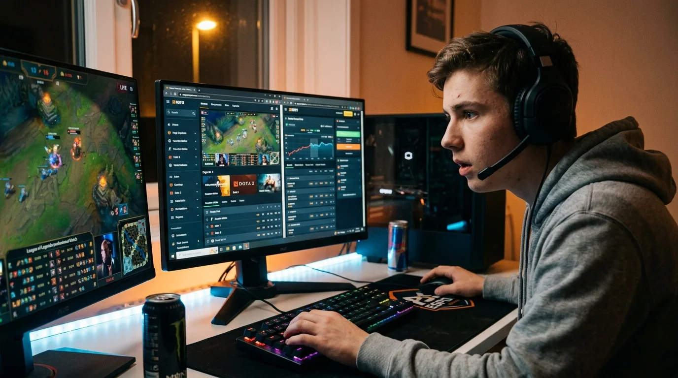 Esport-Wetten-Zielgruppe: Junge Wetter zwischen 18 und 30 Jahren steigen in den Esports-Wettmarkt ein