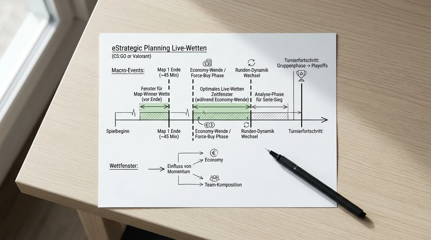Timing-Strategie für Esport Live-Wetten trotz 5-Sekunden-Regel und Stream-Latenz