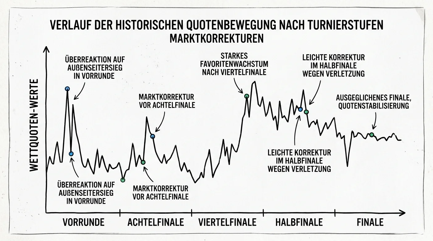 Quotenbewegungen bei Esports Turnierwetten – wie Marktbewegungen im Turnierverlauf interpretiert werden
