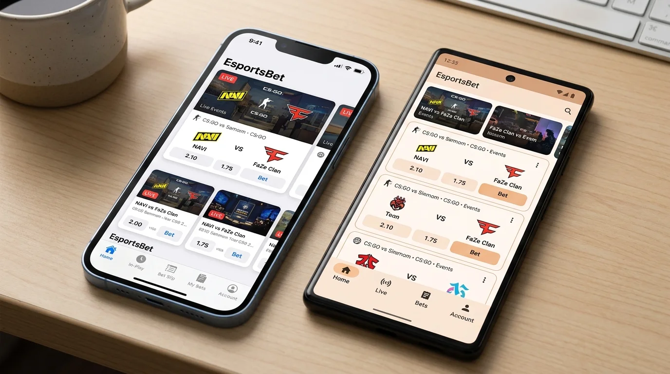 iOS vs. Android Esports Wetten App – Unterschiede bei GGL-lizenzierten und Offshore-Anbietern im Vergleich