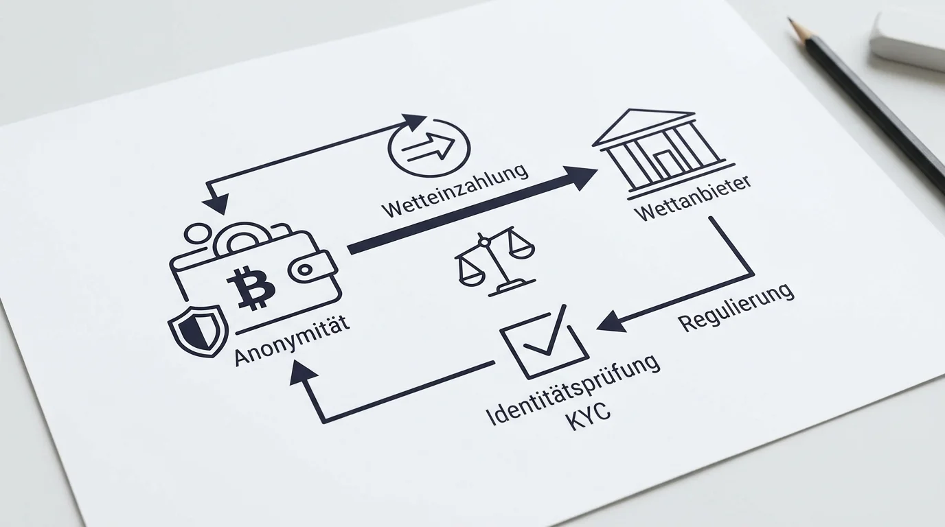 Krypto-Anonymität beim Esports Wetten Bitcoin-Wallet Auszahlung und KYC-Anforderungen