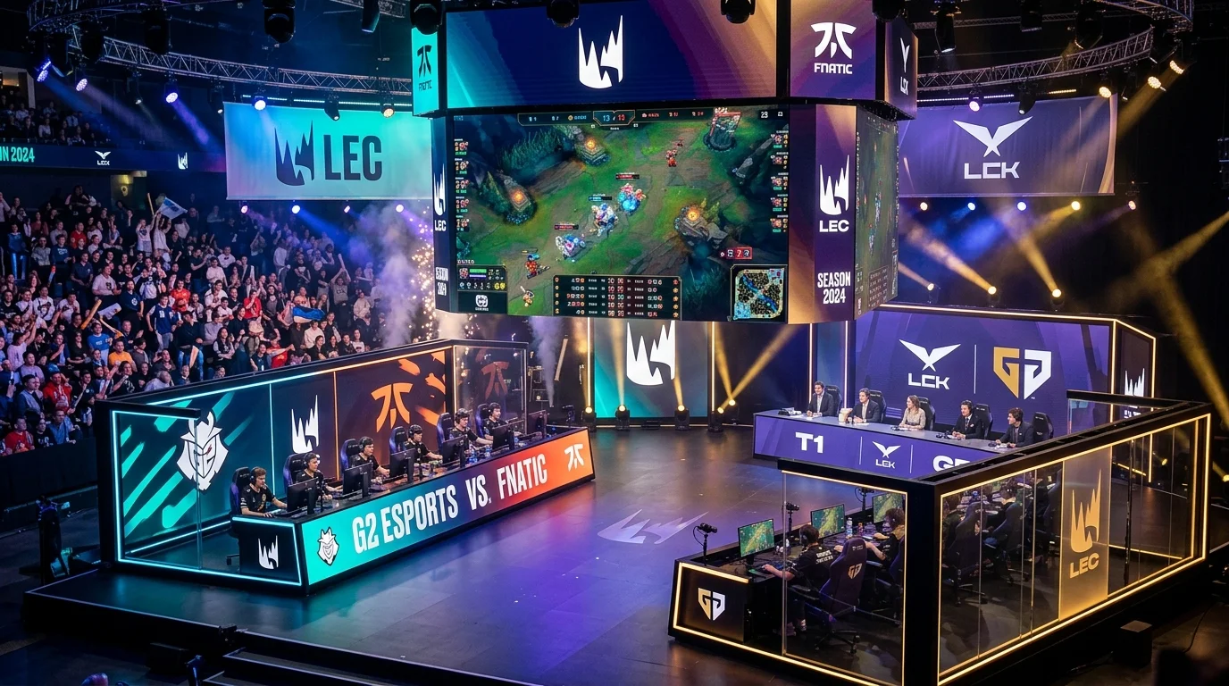LEC und LCK Wettmärkte im Vergleich – regionale Ligen und internationale Turniere für League of Legends Wetten