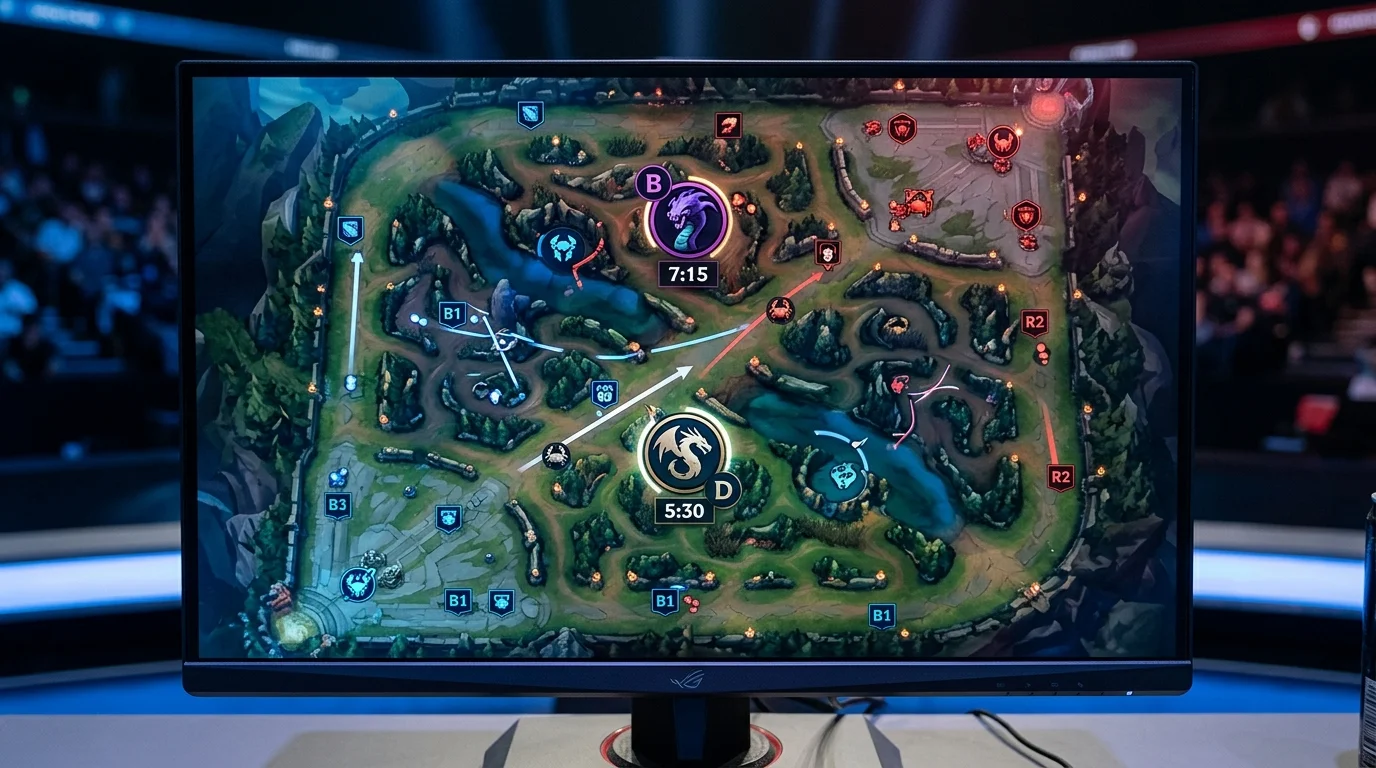 Objektkontrolle LoL Wetten – Drake- und Baron-Statistiken als Entscheidungsgrundlage für League of Legends Wetter auswerten