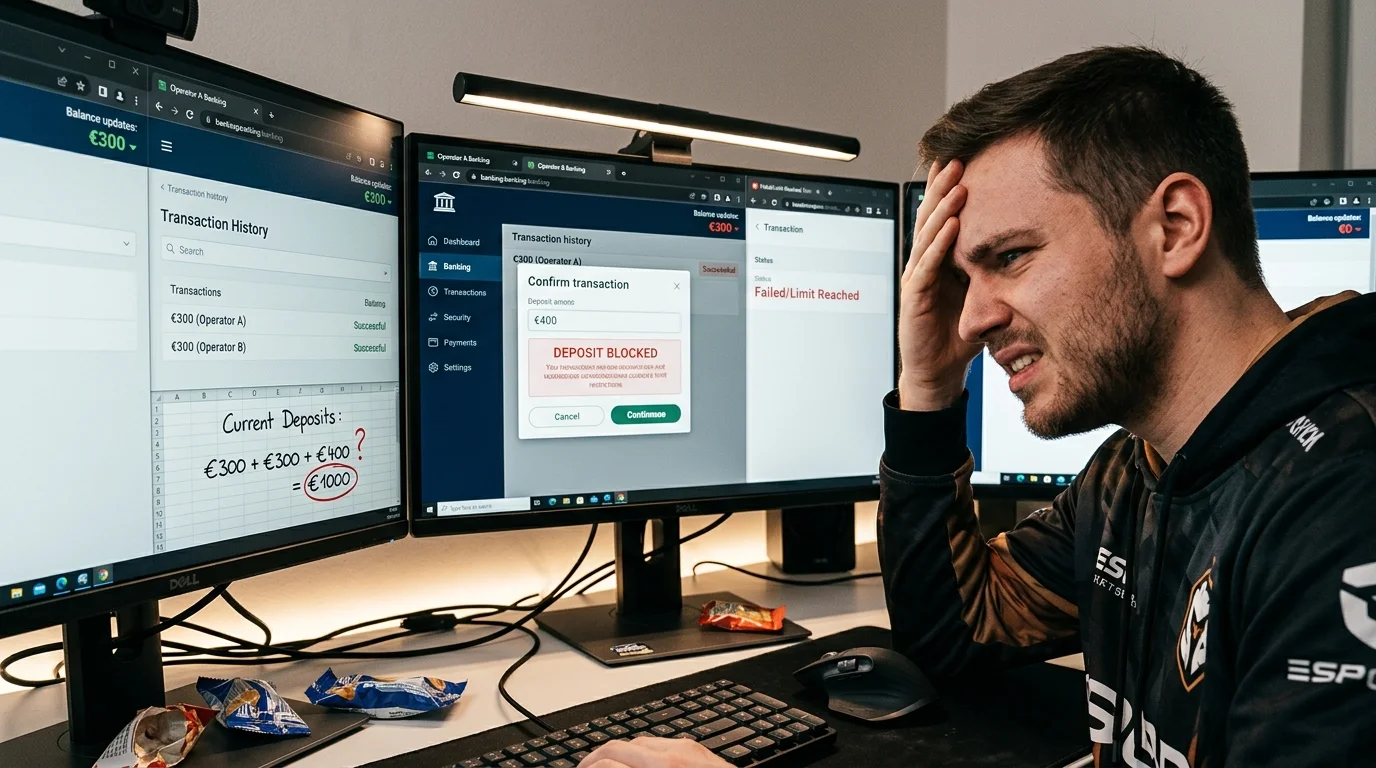 LUGAS 1.000-Euro-Limit in der Praxis für Esports-Wetter – Auswirkungen auf aktives Wetten bei mehreren Anbietern