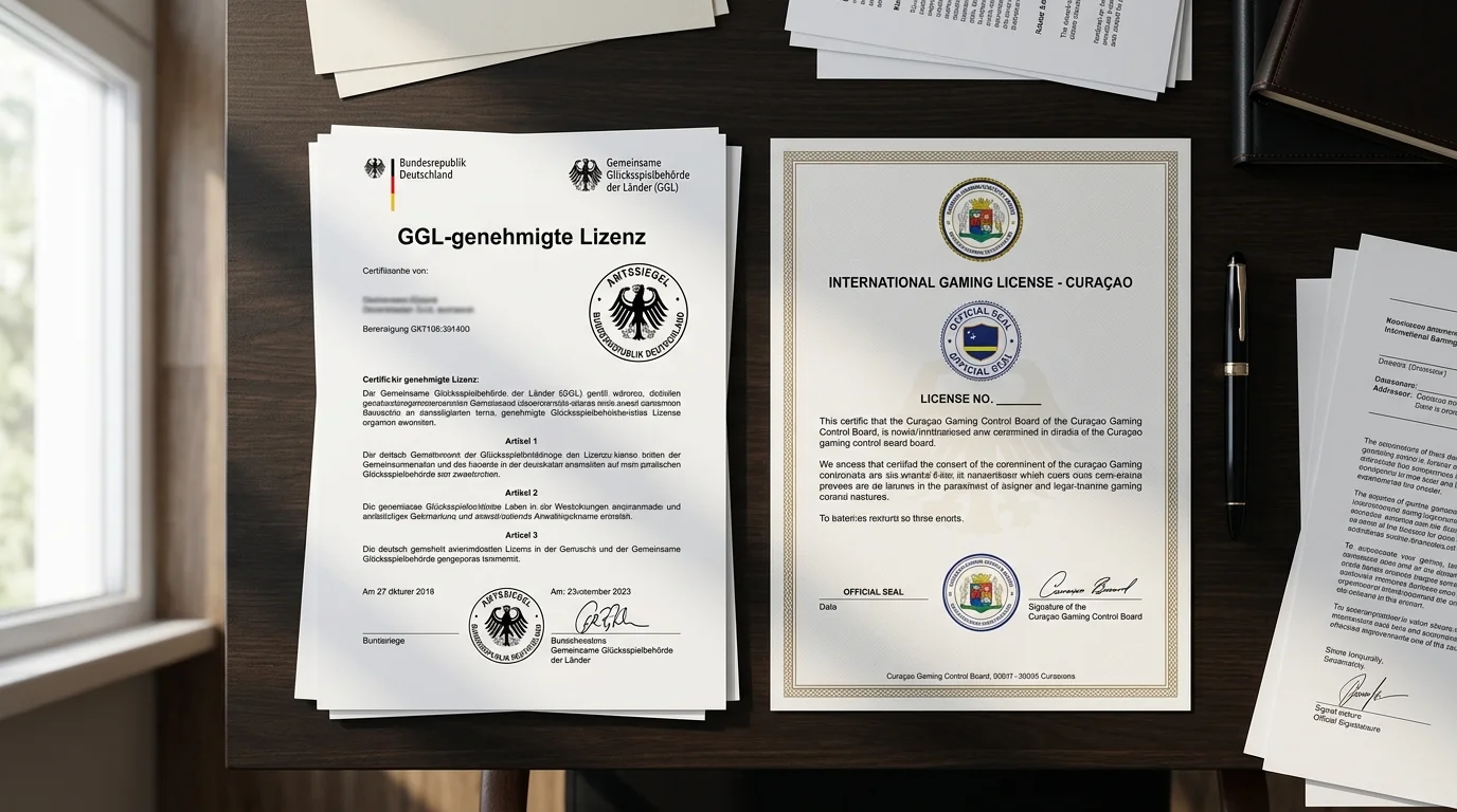 Lizenzvergleich GGL vs. Curaçao für Esports-Wettanbieter in Deutschland 2026