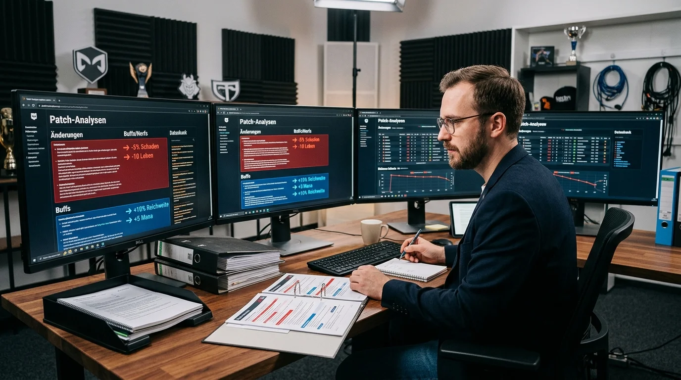 Patch-Analyse für Esports-Wetten: Meta-Veränderungen in LoL und Dota 2 auswerten und Quoten nutzen