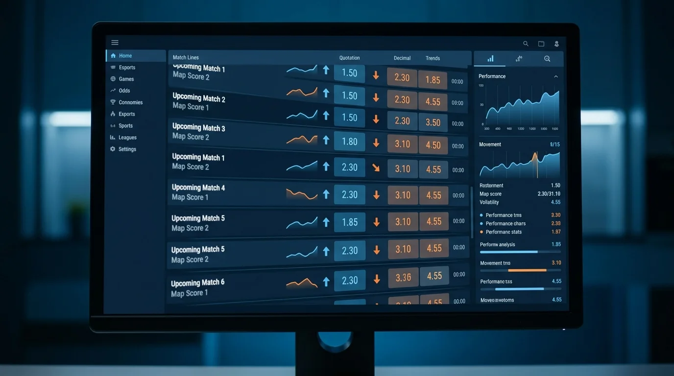Quotenbewegungen nach einem Meta-Shift durch Esports-Patch bei Buchmachern analysieren