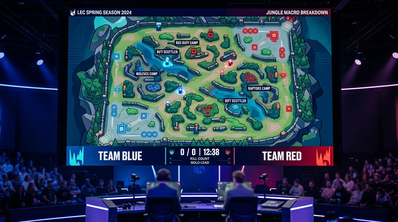 Jungle- und Support-Wechsel in LoL: Eingewöhnungszeiten für Esports-Wettanalysen berücksichtigen