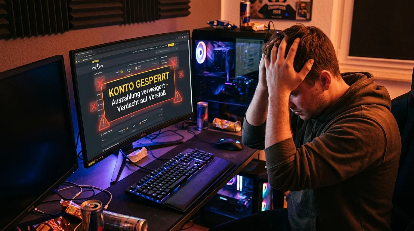 Risiken für Esport-Wetter bei illegalen Anbietern – Fondsverlust, fehlender Datenschutz und keine Rechtsmittel