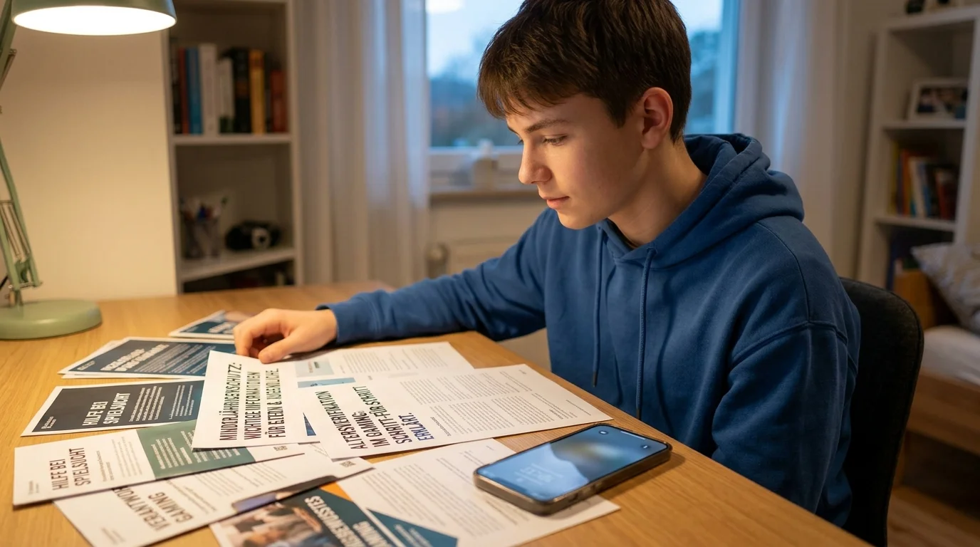 Minderjährigenschutz Skin-Gambling Deutschland – Risiken für unter 18-Jährige bei CS2-Skin-Wettplattformen