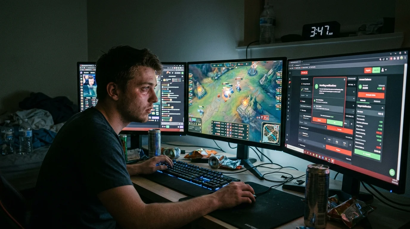 Suchtrisiko bei jungen Esports-Wettern: Warum die 18-30-Altersgruppe besondere Aufmerksamkeit braucht